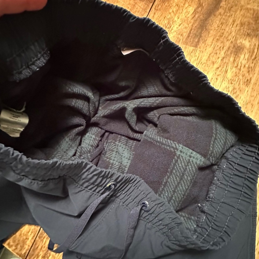 Eddie Bauer First Ascent Guide Pro Lined Pants Womens 10 Black Fleece Hiking - Picture 9 of 10
